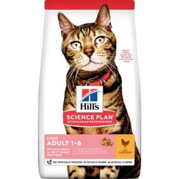 Hills Adult Light Yetişkin Tavuklu Diyet Kedi Maması 1,5 Kg